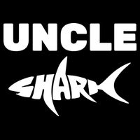Uncle Shark Cropped Pullover Crew