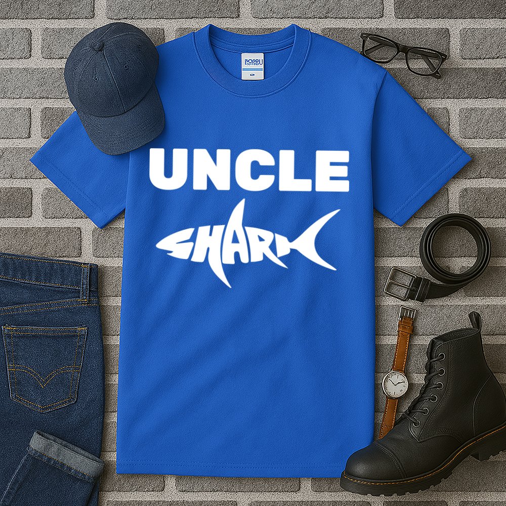 Uncle Shark Tall T-Shirt