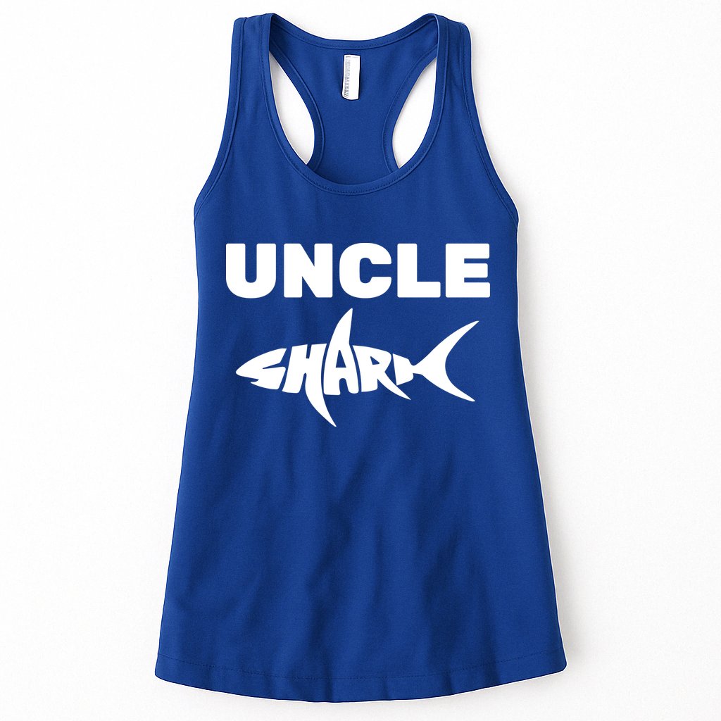 Uncle Shark Womens Tank Top
