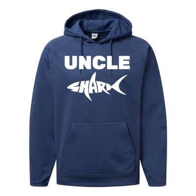 Uncle Shark Performance Fleece Hoodie