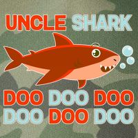 Uncle Shark Doo Doo Doo Legacy Tie Dye Trucker Hat