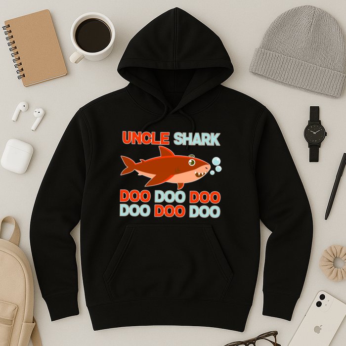 Uncle Shark Doo Doo Doo Hoodie
