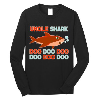 Uncle Shark Doo Doo Doo Long Sleeve Shirt