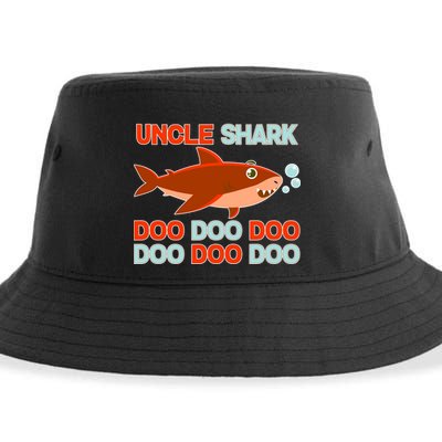 Uncle Shark Doo Doo Doo Sustainable Bucket Hat