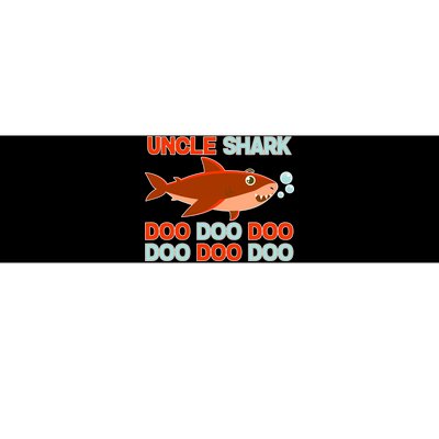 Uncle Shark Doo Doo Doo Bumper Sticker