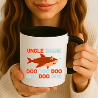 Uncle Shark Doo Doo Doo Mug