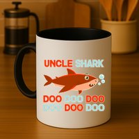 Uncle Shark Doo Doo Doo Mug