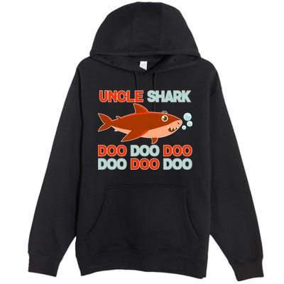 Uncle Shark Doo Doo Doo Premium Pullover Hoodie