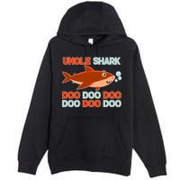 Uncle Shark Doo Doo Doo Premium Pullover Hoodie