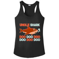 Uncle Shark Doo Doo Doo Ladies PosiCharge Competitor Racerback Tank