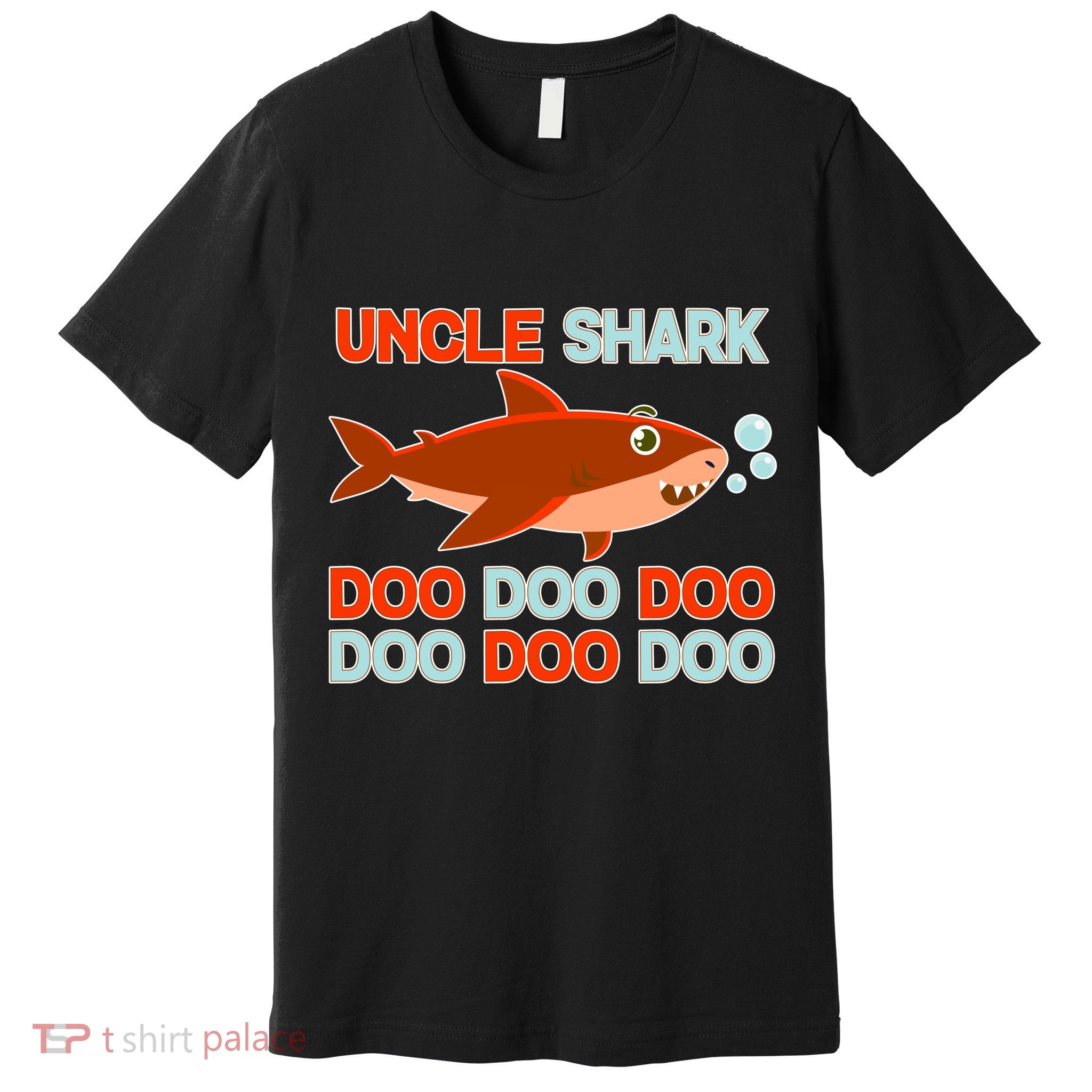 Uncle Shark Doo Doo Doo Premium T-Shirt