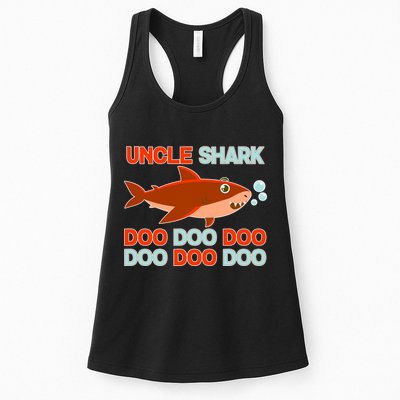 Uncle Shark Doo Doo Doo Womens Tank Top