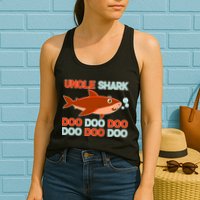 Uncle Shark Doo Doo Doo Womens Tank Top