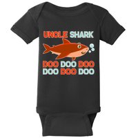 Uncle Shark Doo Doo Doo Baby Bodysuit