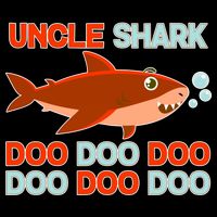 Uncle Shark Doo Doo Doo Baby Bodysuit