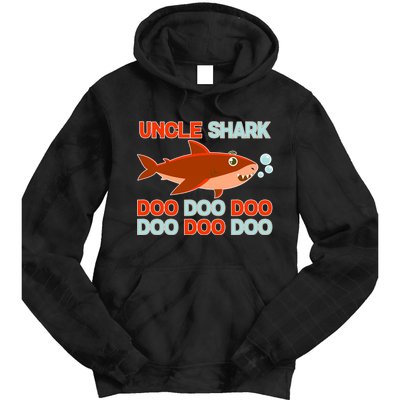 Uncle Shark Doo Doo Doo Tie Dye Hoodie