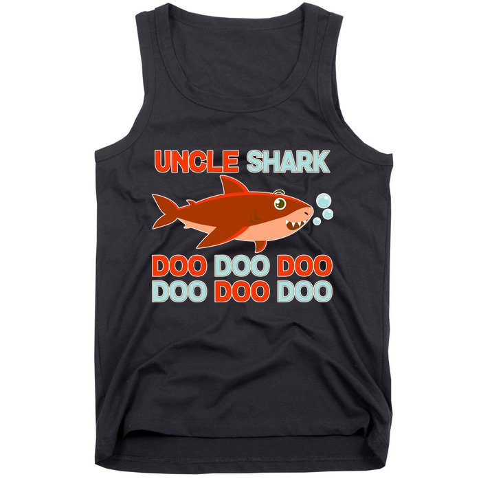 Uncle Shark Doo Doo Doo Tank Top