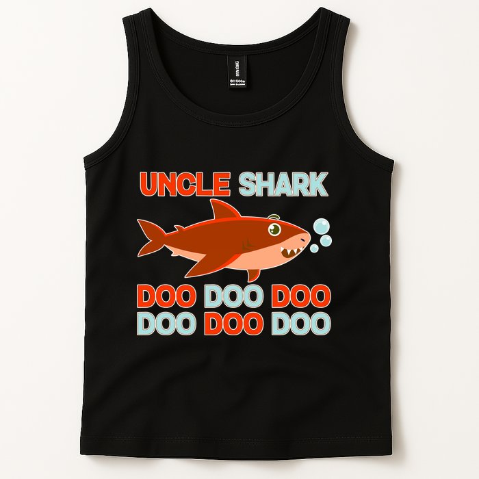 Uncle Shark Doo Doo Doo Tank Top