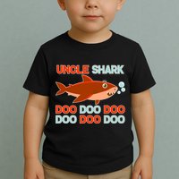 Uncle Shark Doo Doo Doo Toddler T-Shirt