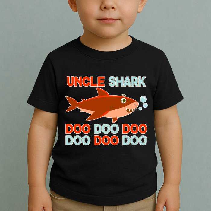 Uncle Shark Doo Doo Doo Toddler T-Shirt