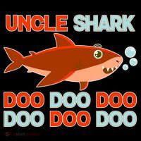 Uncle Shark Doo Doo Doo Toddler T-Shirt
