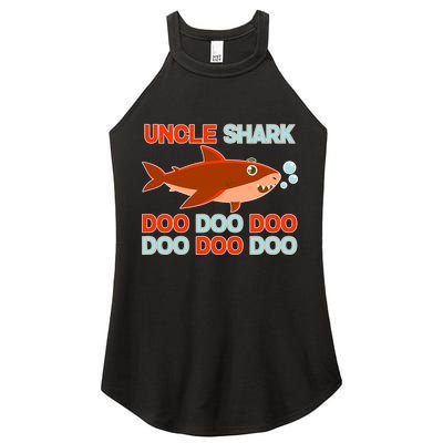 Uncle Shark Doo Doo Doo Women's Perfect Tri Rocker Tank