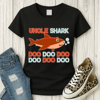 Uncle Shark Doo Doo Doo Womens T-Shirt