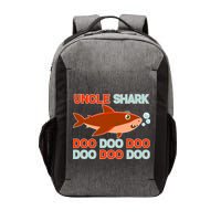 Uncle Shark Doo Doo Doo Vector Backpack