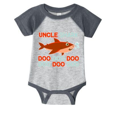 Uncle Shark Doo Doo Doo Infant Baby Jersey Bodysuit