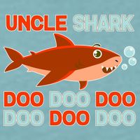 Uncle Shark Doo Doo Doo Sueded Cloud Jersey T-Shirt