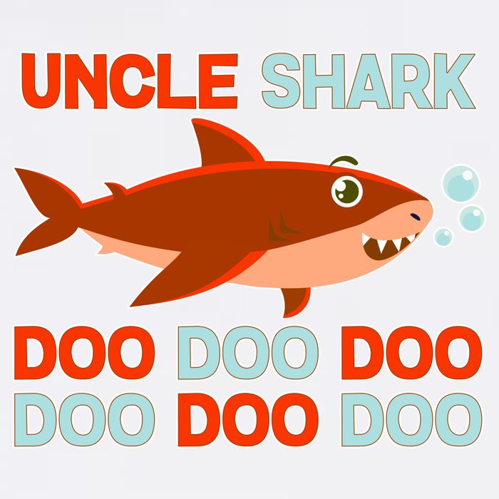 Uncle Shark Doo Doo Doo Garment-Dyed Sweatshirt