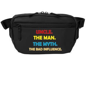 Uncle The Man Myth Legend The Bad Influence Crossbody Pack