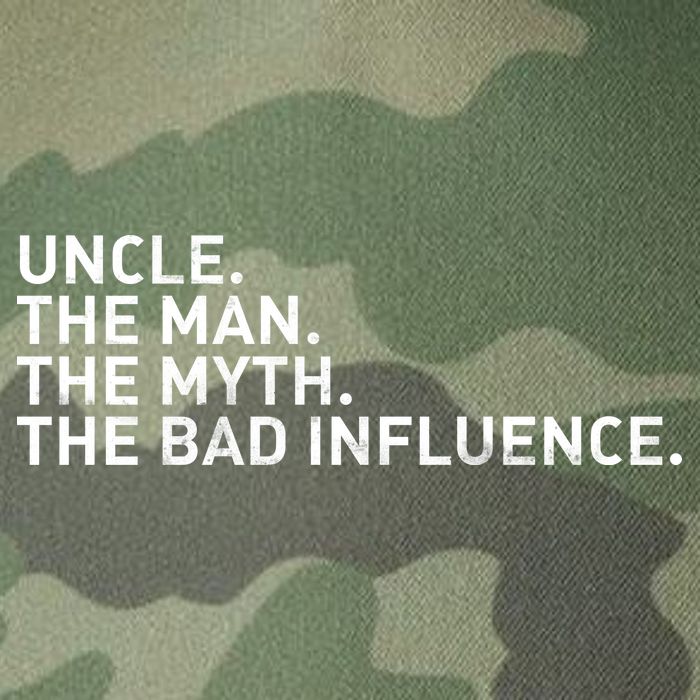 Uncle The Man The Myth The Bad Influence Legacy Tie Dye Trucker Hat