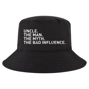 Uncle The Man The Myth The Bad Influence Cool Comfort Performance Bucket Hat