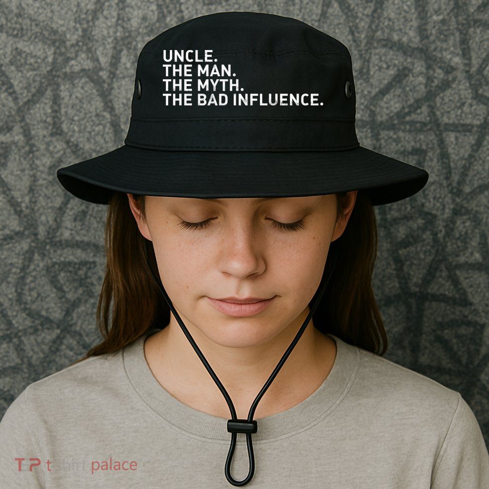 Uncle The Man The Myth The Bad Influence Legacy Cool Fit Booney Bucket Hat