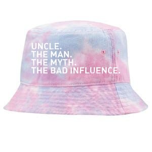 Uncle The Man The Myth The Bad Influence Tie-Dyed Bucket Hat