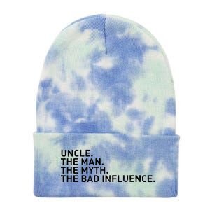 Uncle The Man The Myth The Bad Influence Tie Dye 12in Knit Beanie