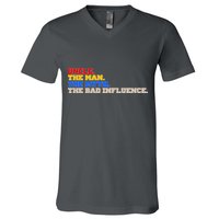Uncle The Man The Myth The Bad Influence1 V-Neck T-Shirt