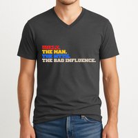 Uncle The Man The Myth The Bad Influence1 V-Neck T-Shirt