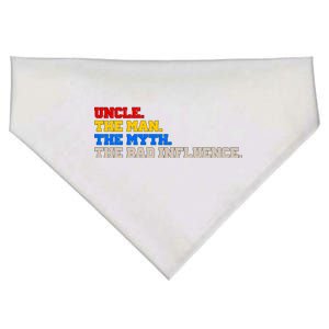 Uncle The Man The Myth The Bad Influence1 USA-Made Doggie Bandana