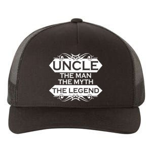 Uncle The Man The Myth The Legend Yupoong Adult 5-Panel Trucker Hat