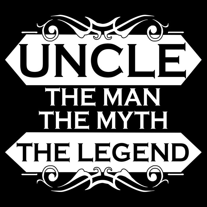 Uncle The Man The Myth The Legend Performance Shirt