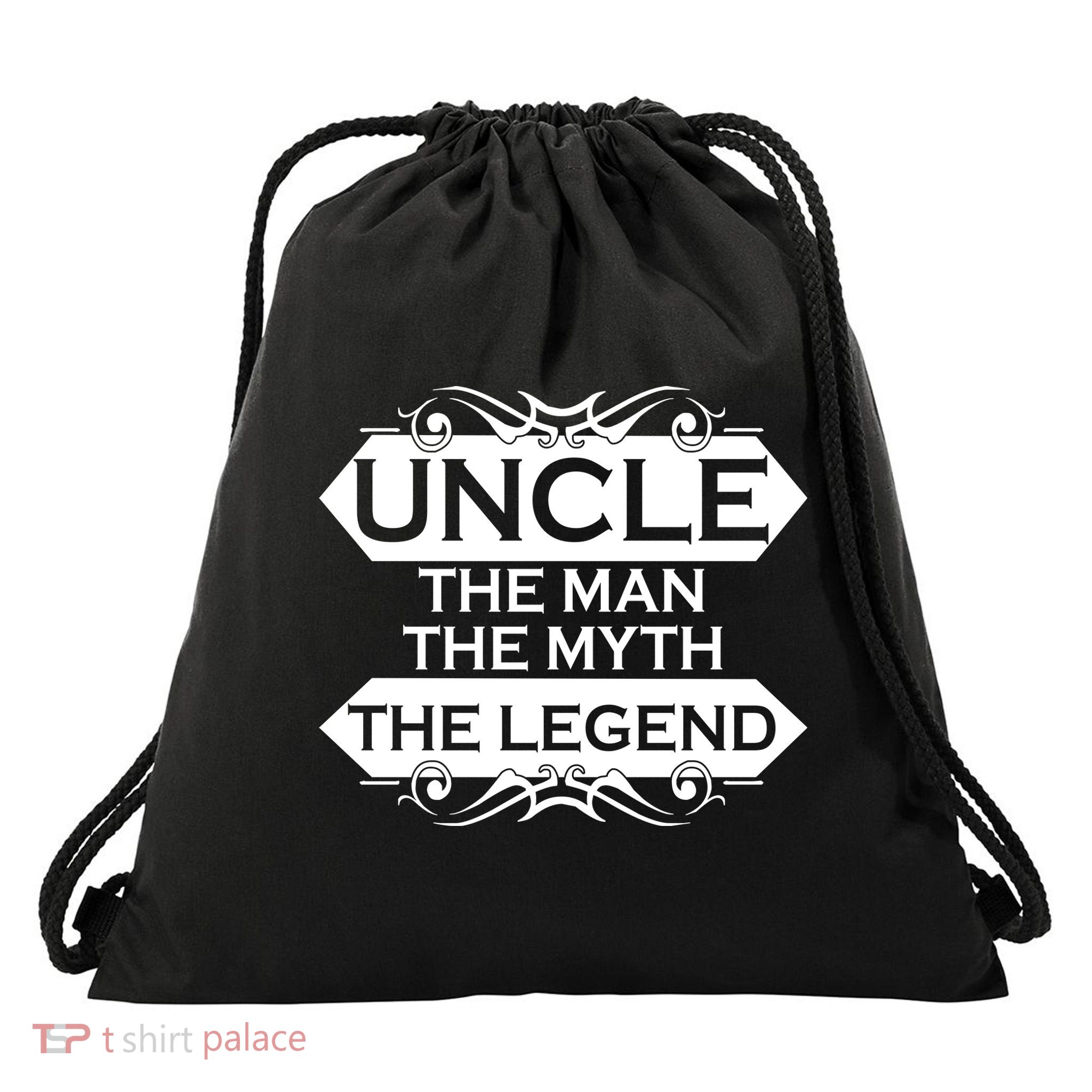 Uncle The Man The Myth The Legend Drawstring Bag