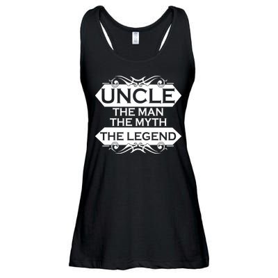 Uncle The Man The Myth The Legend Ladies Essential Flowy Tank