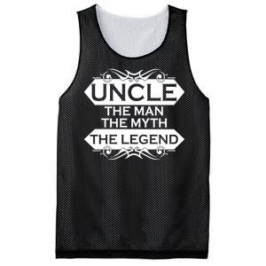 Uncle The Man The Myth The Legend Mesh Reversible Basketball Jersey Tank