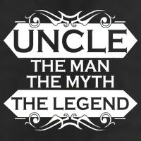 Uncle The Man The Myth The Legend Golf Towel
