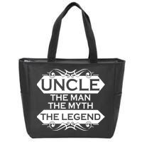 Uncle The Man The Myth The Legend Zip Tote Bag