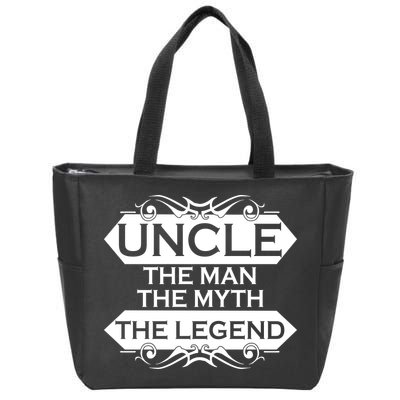 Uncle The Man The Myth The Legend Zip Tote Bag