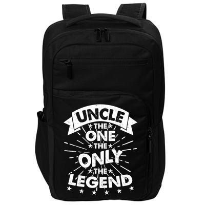 Uncle The One The Only The Legend Impact Tech Backpack