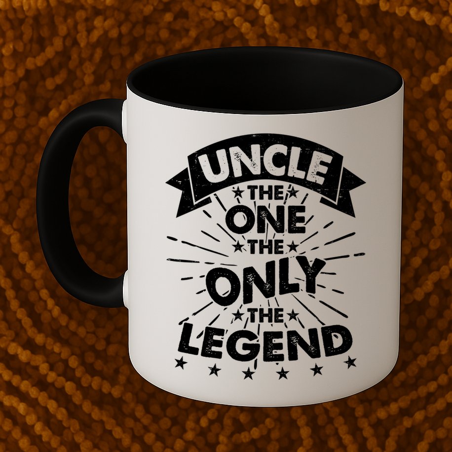 Uncle The One The Only The Legend Mug